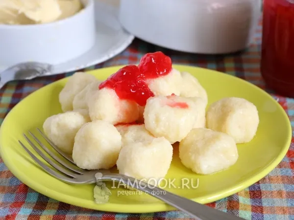 Фото блюда: Ленивые вареники без муки (с манкой)