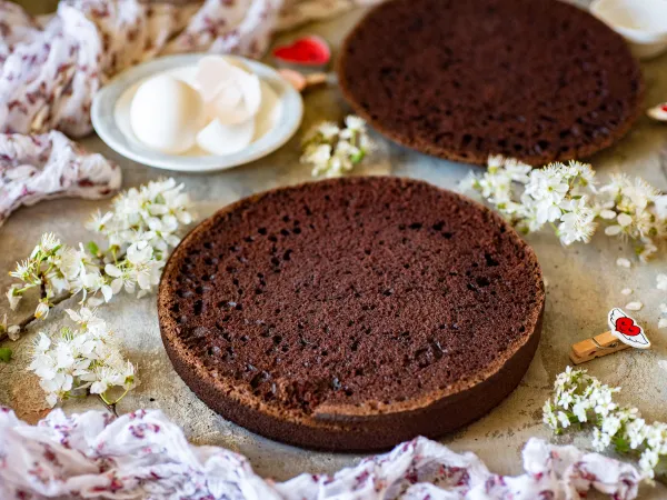 Фото блюда: Влажный шоколадный бисквит для торта