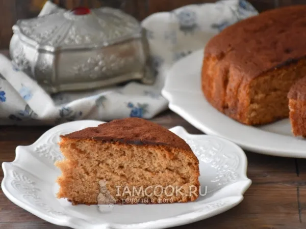 Фото готового блюда: Шоколадный кекс на растительном масле