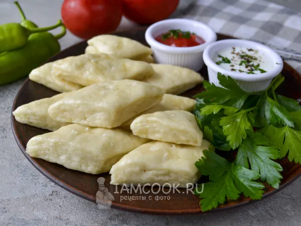 Фото блюда: Аварский хинкал на пару
