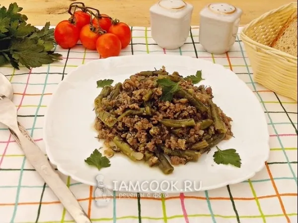 Фото блюда: Стручковая фасоль по-флотски