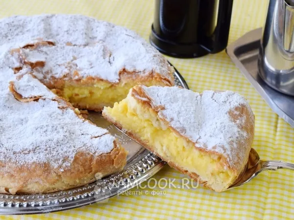 Фото готового блюда: Пирог «Фытыр» по-египетски