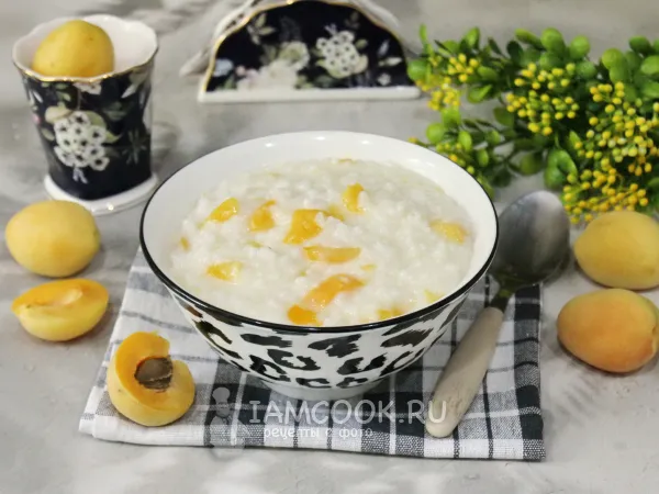 Фото блюда: Рисовая каша с абрикосом