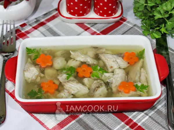 Фото блюда: Заливное из карася