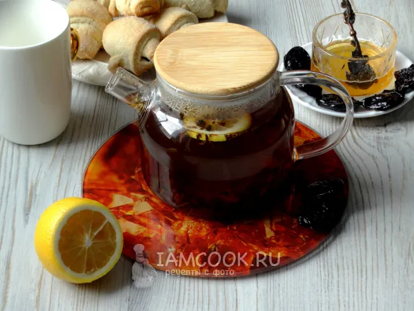 Фото блюда: Чай с черносливом