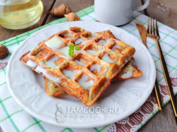 Фото готового блюда: Вафли из топинамбура