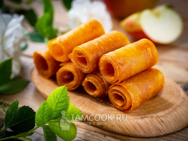 Фото блюда: Пастила из яблок и тыквы