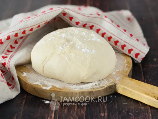 Фото блюда: Сдобное дрожжевое тесто в хлебопечке