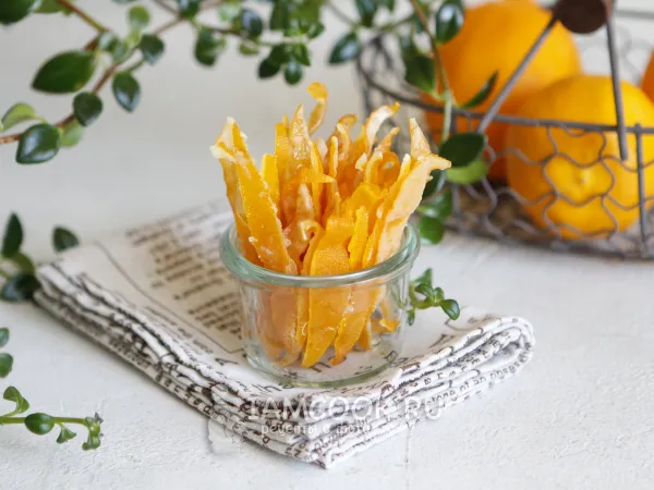 Фото блюда: Цукаты из лимонных корок