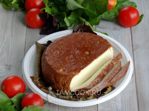 Фото блюда: Копчёный сыр в домашних условиях