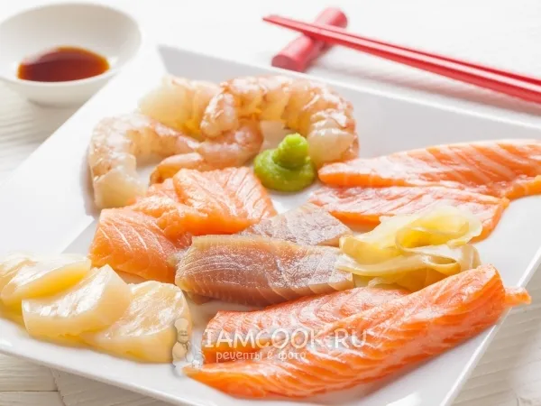 Фото блюда: Сашими
