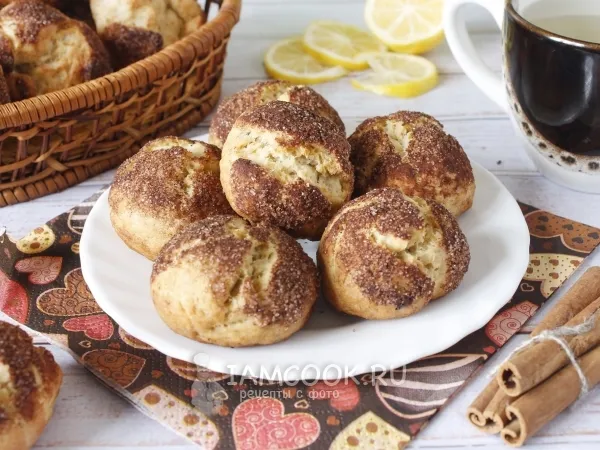 Фото блюда: Печенье с корицей на кефире