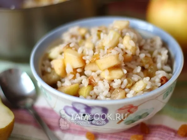 Фото готового блюда: Фруктовый плов