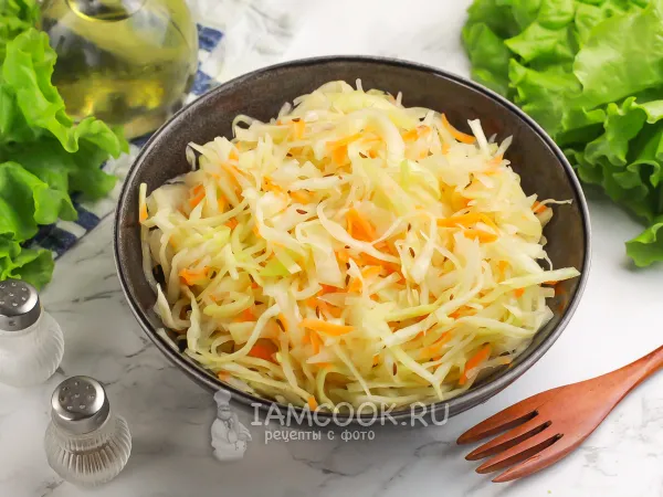 Фото блюда: Квашеная капуста с тмином и морковью