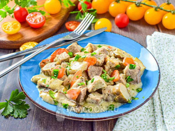 Фото блюда: Бланкет из телятины