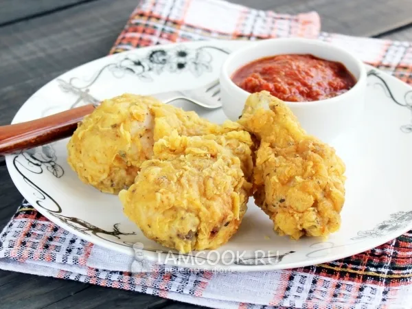 Фото блюда: Курица, как в KFC