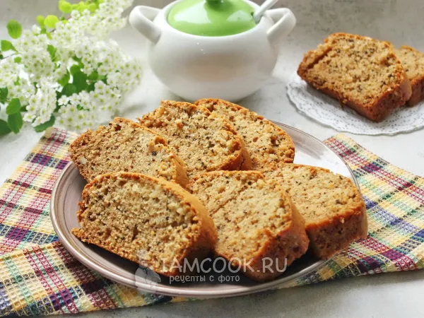 Фото блюда: Постный кекс на соке