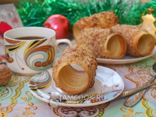 Фото готового блюда: Рождественское печенье «Трдло»