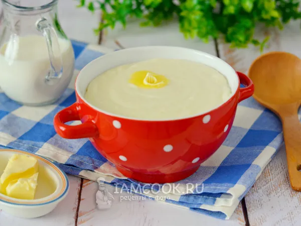 Фото блюда: Манная каша в молоковарке