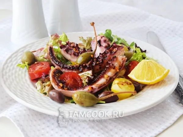 Фото блюда: Салат из осьминога