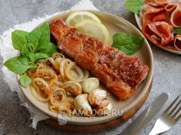 Фото блюда: Рыба в хамоне