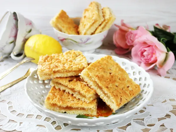 Фото блюда: Пирог с лимонным джемом
