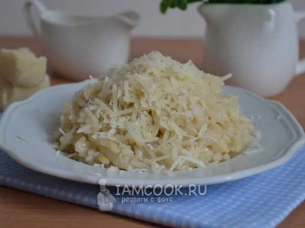 Фото готового блюда: Ризотто (классический рецепт)