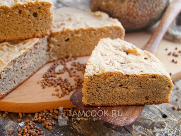 Фото блюда: Бисквит из гречневой муки