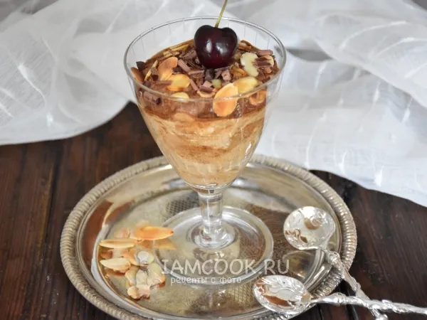 Фото готового блюда: Творожно-кофейный десерт