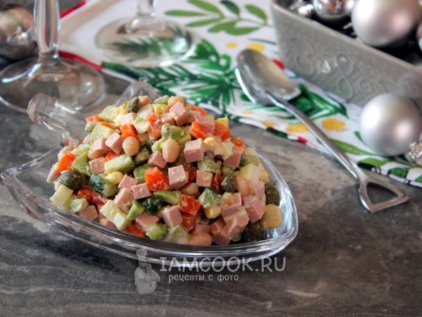 Фото блюда: ПП-оливье с авокадо