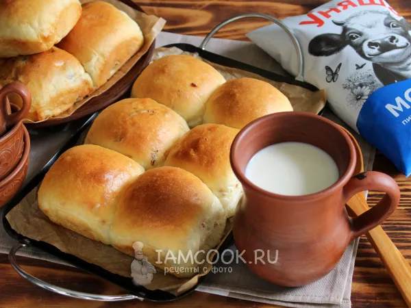 Фото блюда: Булочки молочные