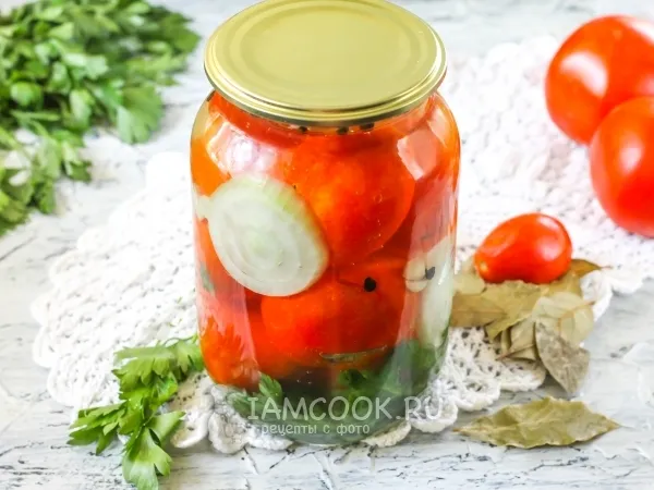 Фото блюда: Сладкие помидоры «Пальчики оближешь» на зиму