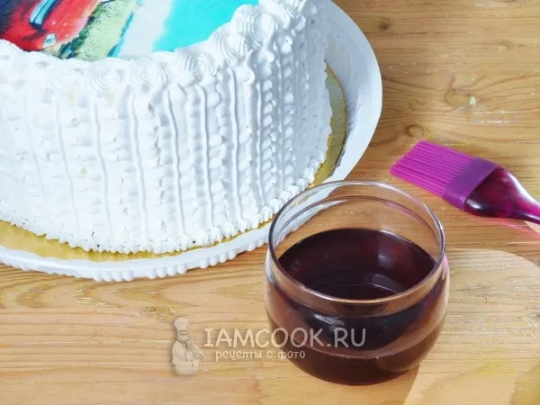 Фото блюда: Пропитка из варенья для торта