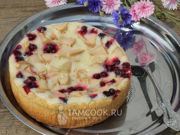 Фото готового блюда: Цветаевский пирог в мультиварке