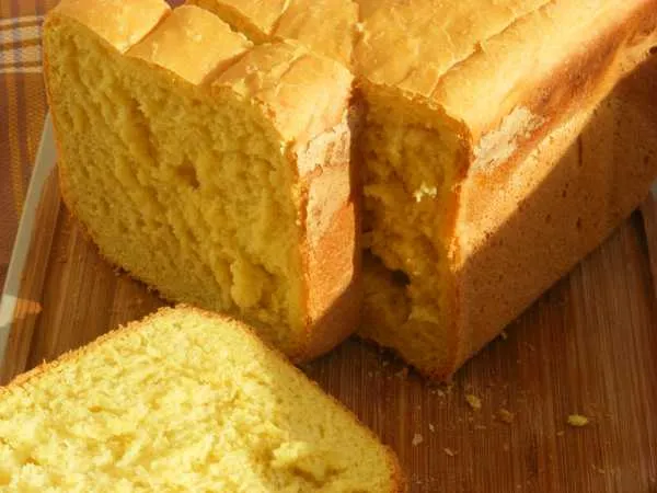 Фото готового блюда: Белый хлеб с чесноком