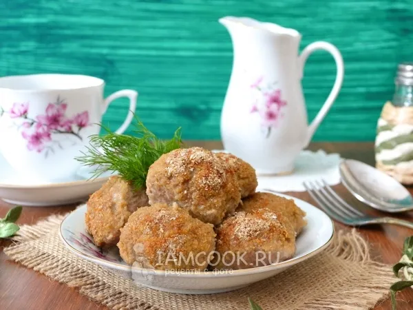 Фото готового блюда: Котлеты из говядины по Дюкану