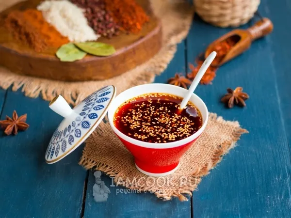 Фото готового блюда: Чили-масло