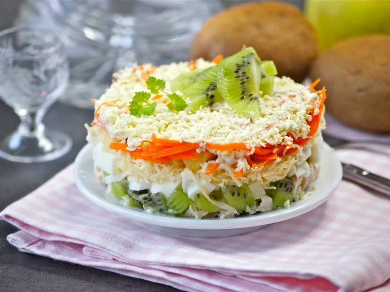 Фото готового блюда: Салат «Африка»