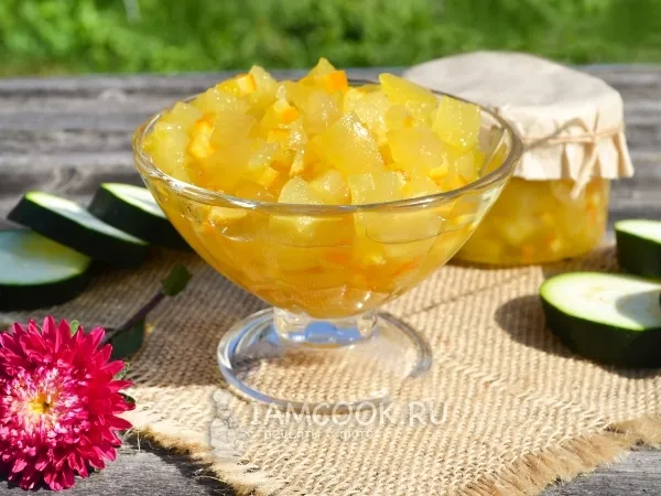 Фото блюда: Варенье из кабачков с апельсином (кусочками)