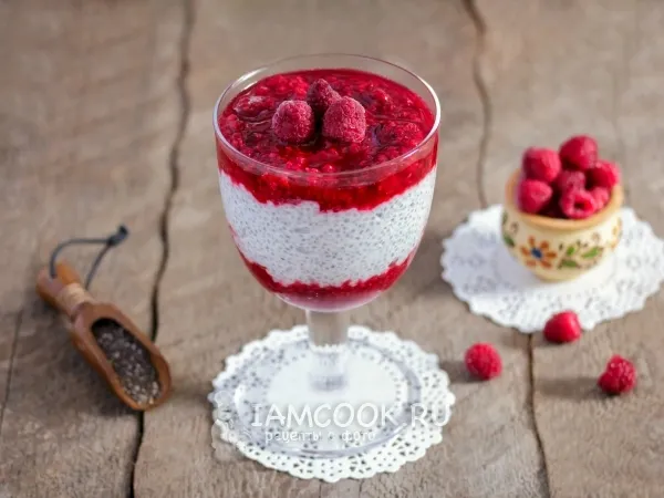 Фото блюда: Чиа пудинг с йогуртом