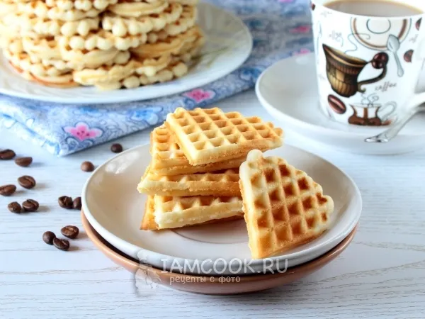 Фото готового блюда: Вафли «Венские»