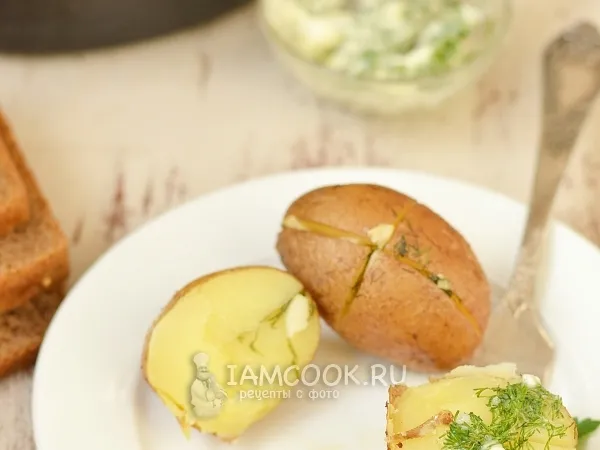 Фото готового блюда: Картошка печеная в духовке