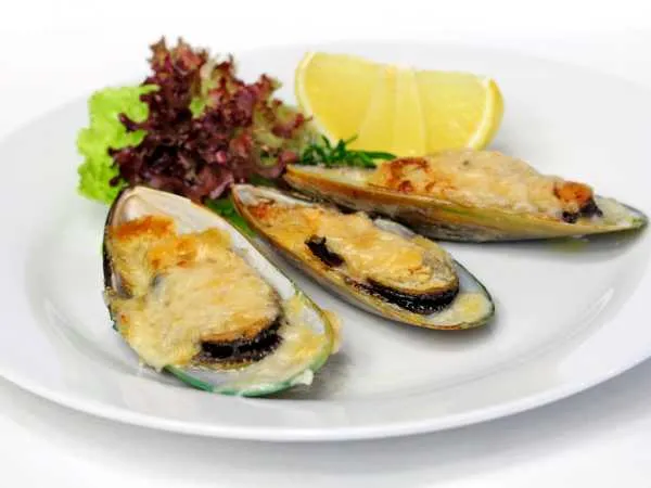 Фото блюда: Мидии запеченные с сыром