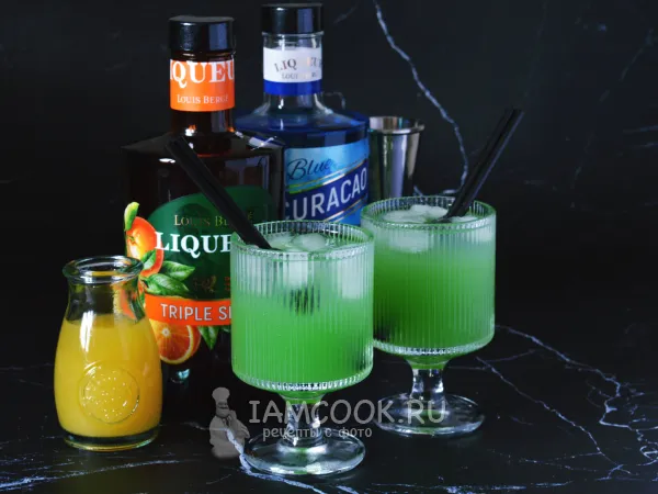 Фото блюда: Коктейль Антифриз: Тосол