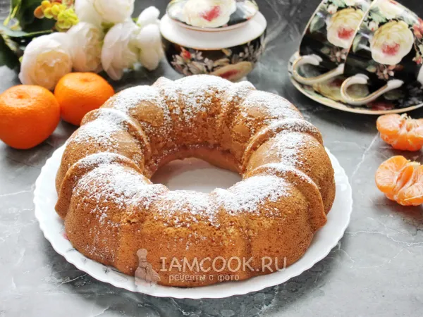 Фото блюда: Мандариновый кекс