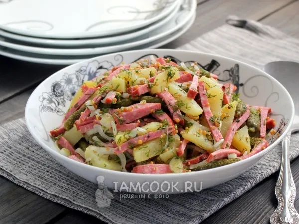 Фото блюда: Немецкий картофельный салат