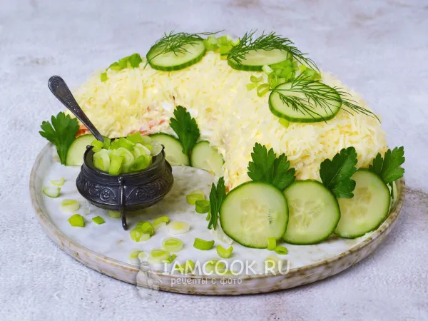 Фото блюда: Салат «Рог изобилия»