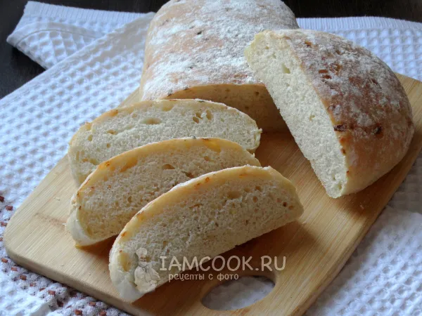 Фото готового блюда: Чиабатта с луком