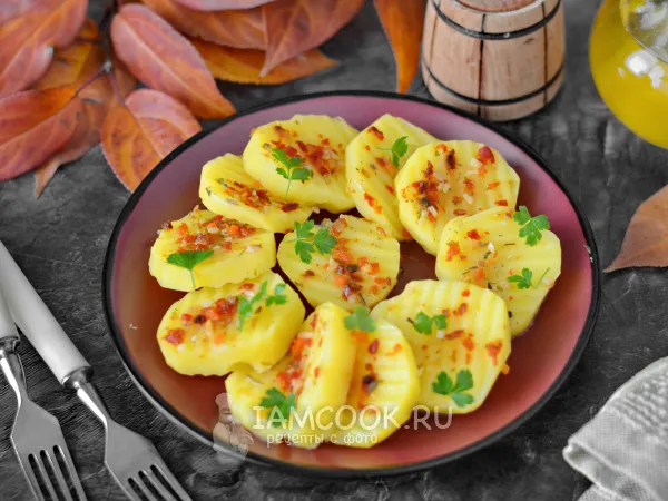 Фото готового блюда: Картофель в пароварке