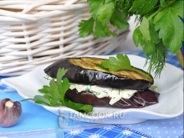 Фото готового блюда: Баклажаны на гриле